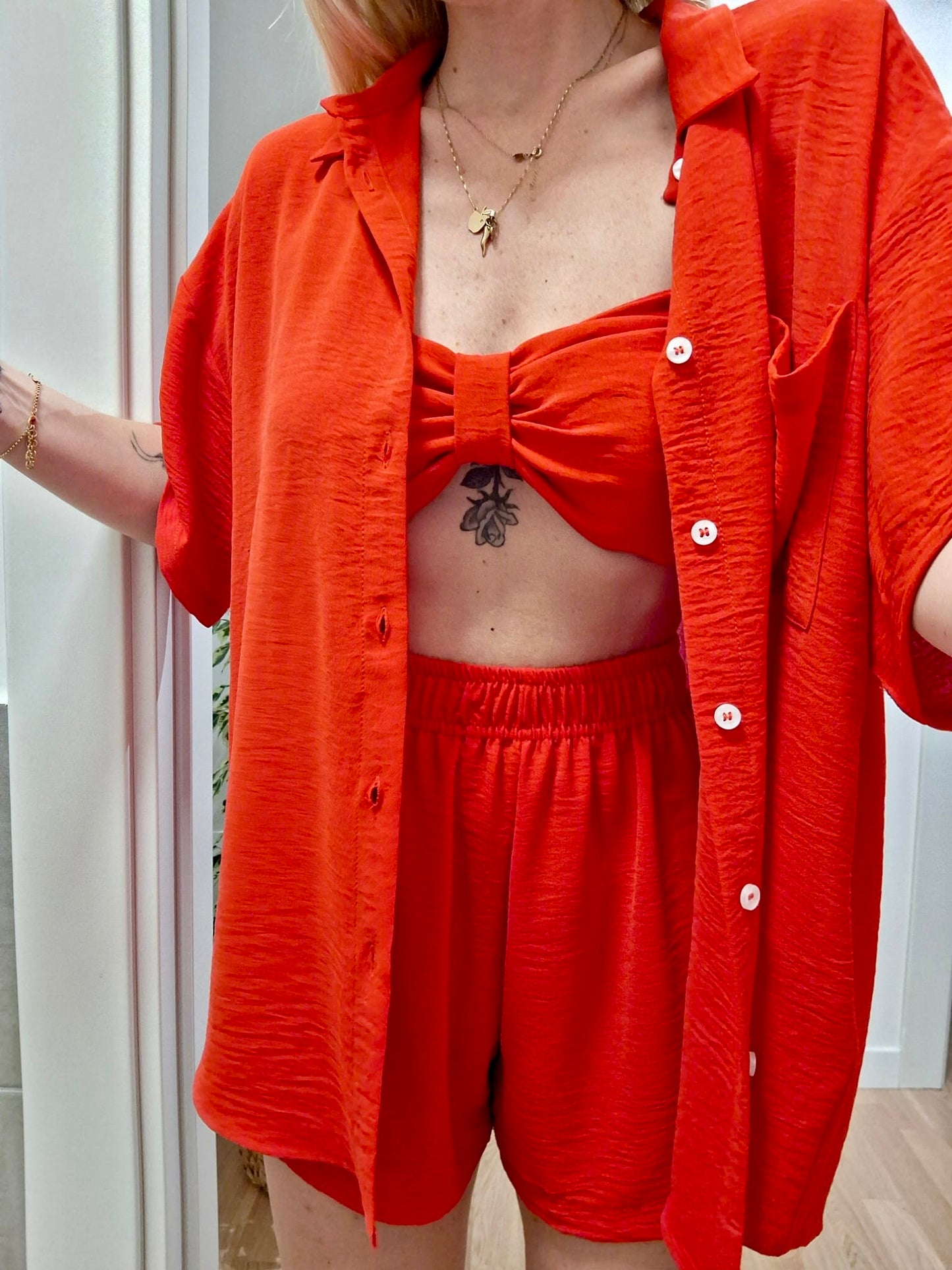 Coordinato summer corto