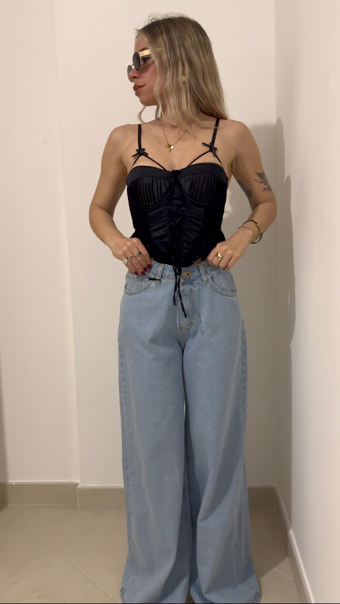 Corsetto satinato