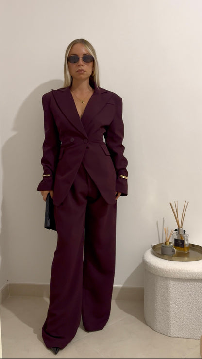 TAILLEUR BORDEAUX LUMINA