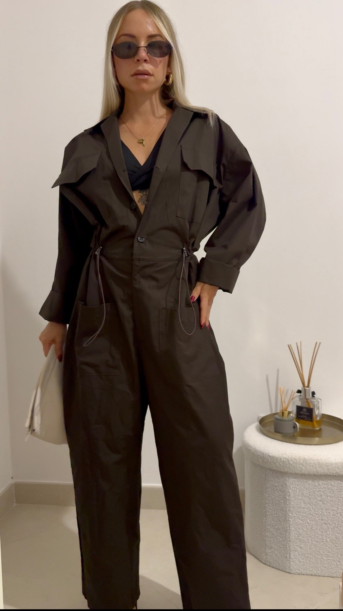 JUMPSUIT MANICA LUNGA